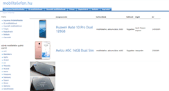 Desktop Screenshot of mobiltelefon.hu